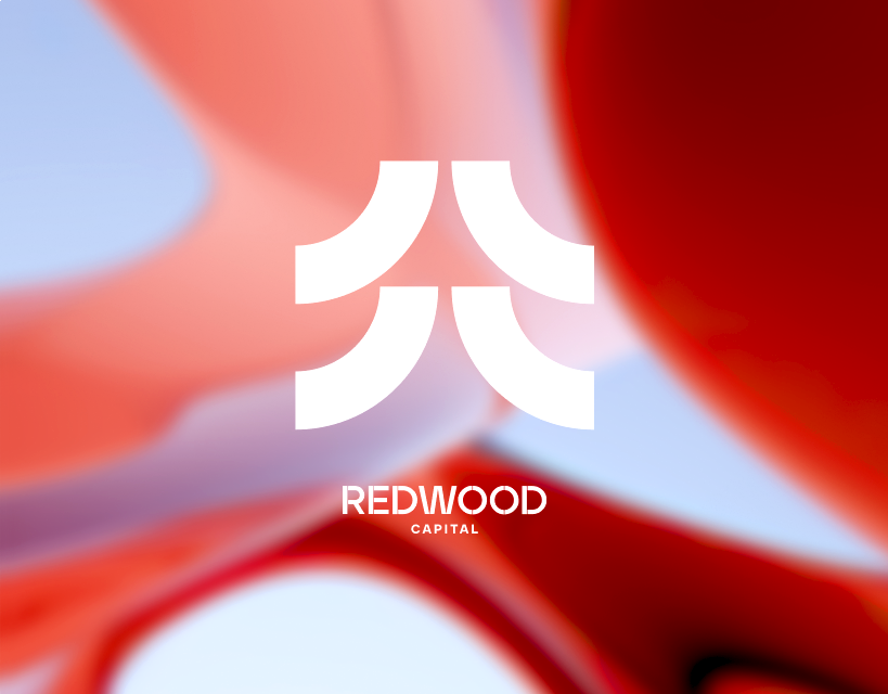 Redwood — simple mark, shared stroke