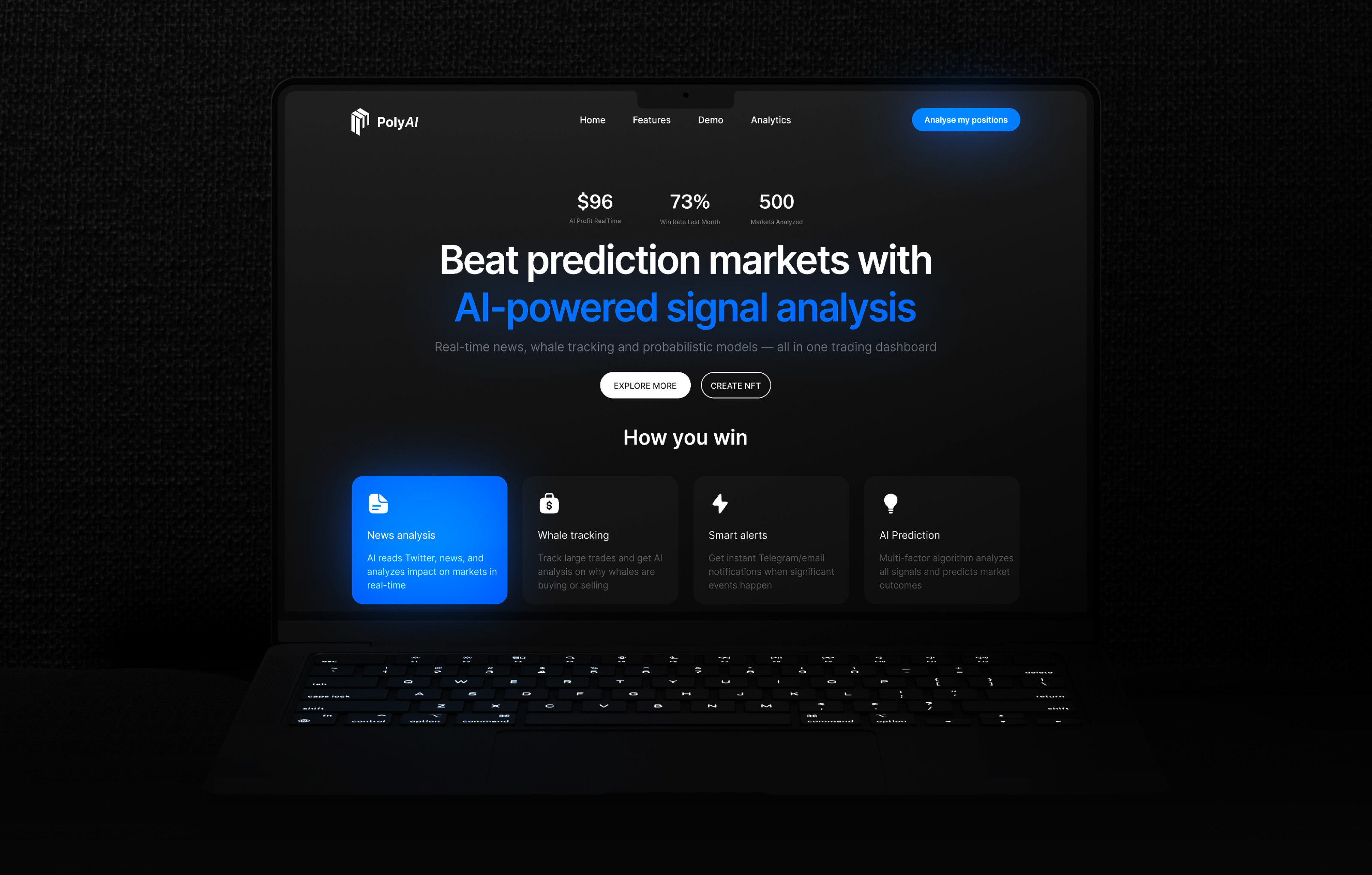 Dark UI, wrong color — right structure